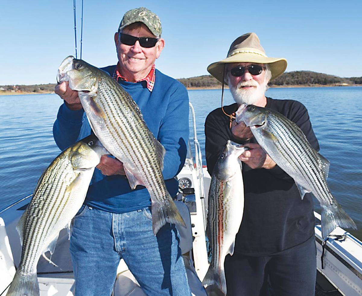 Outdoors with Luke: Guide helps Luke find Texoma stripers, Sports