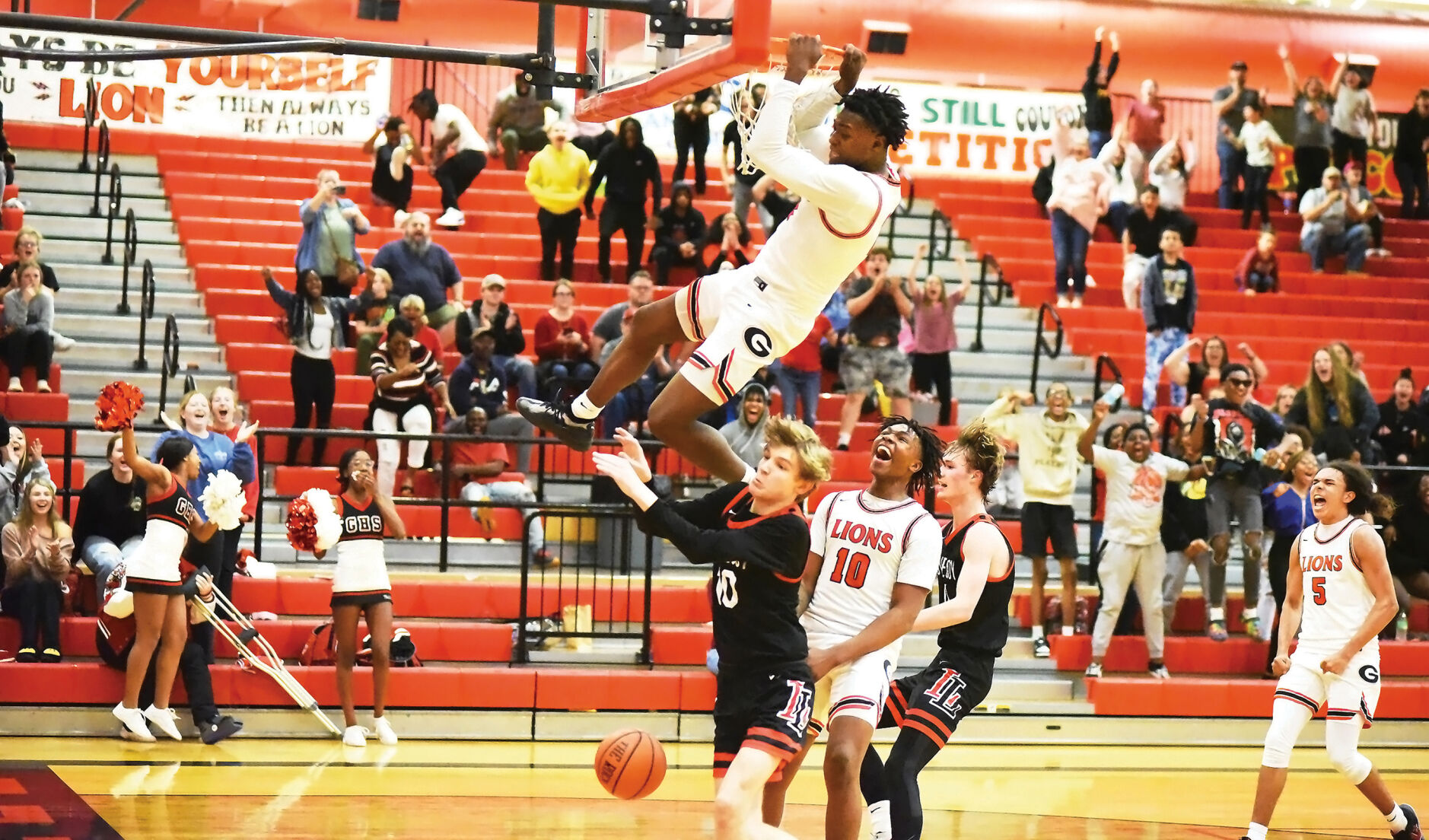 Greenville Lions close out basketball season with win over Lovejoy