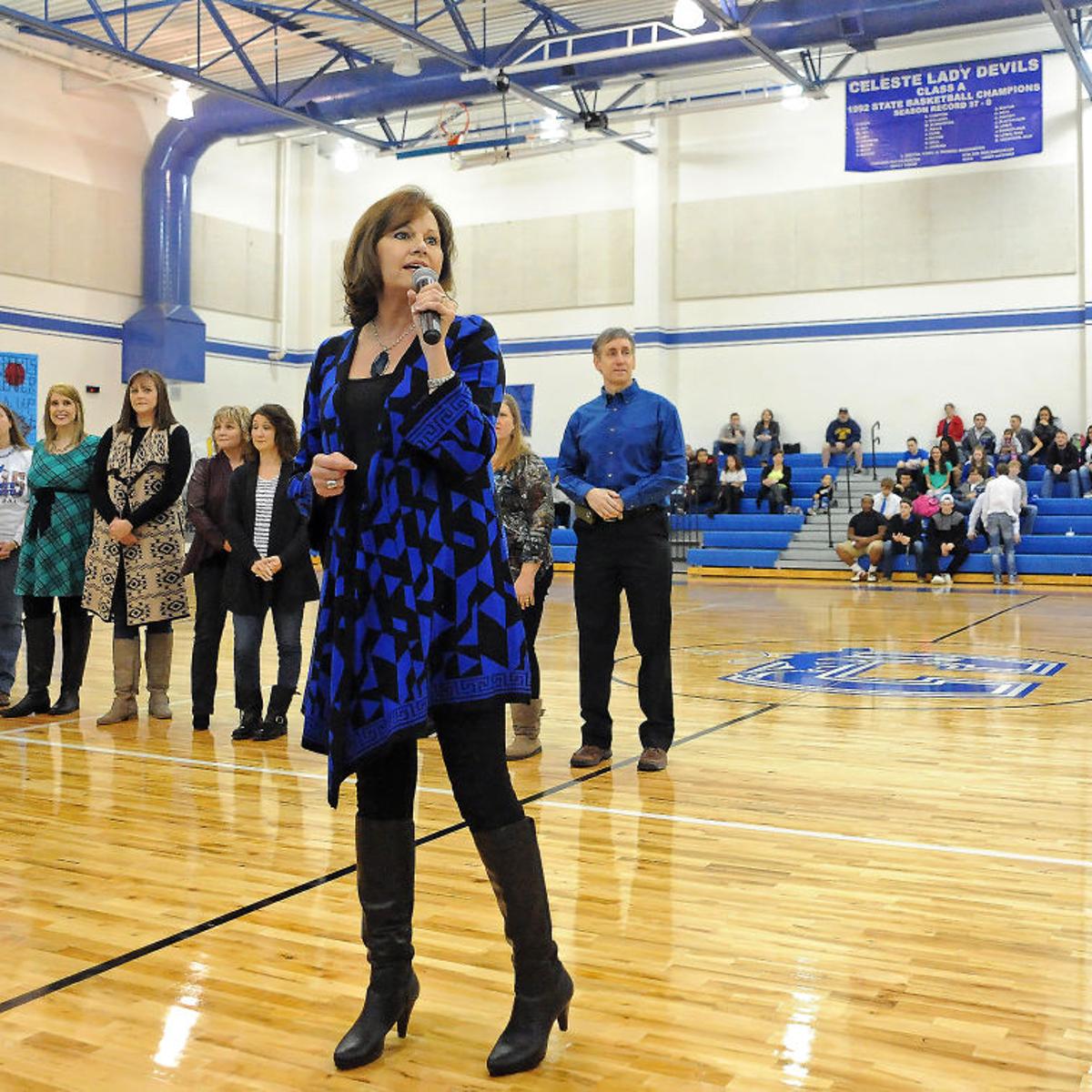 Celeste S Basketball State Champs Honored In Ceremony Sports Heraldbanner Com