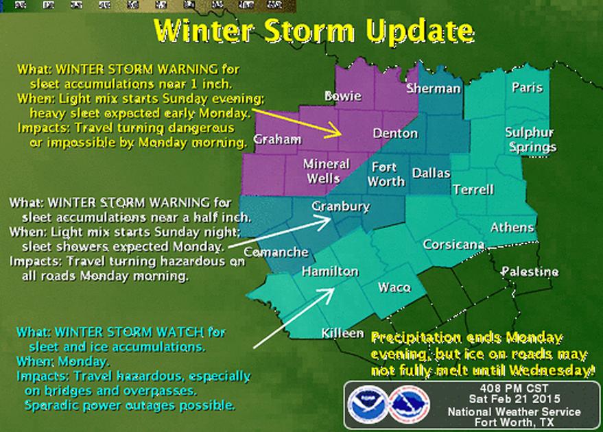 Winter Storm Warning Issued News Heraldbanner Com
