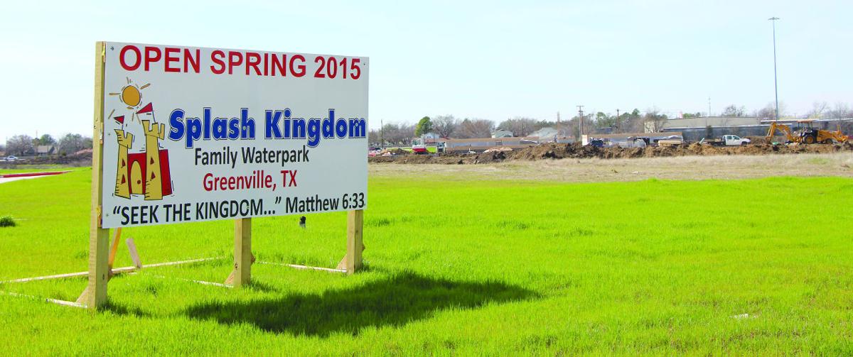 Blevins Opening of Greenville Splash Kingdom "impossible to forecast