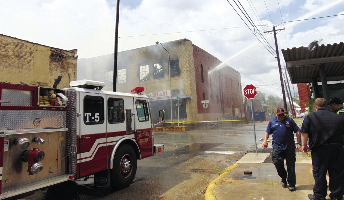 Fire destroys downtown Greenville business News