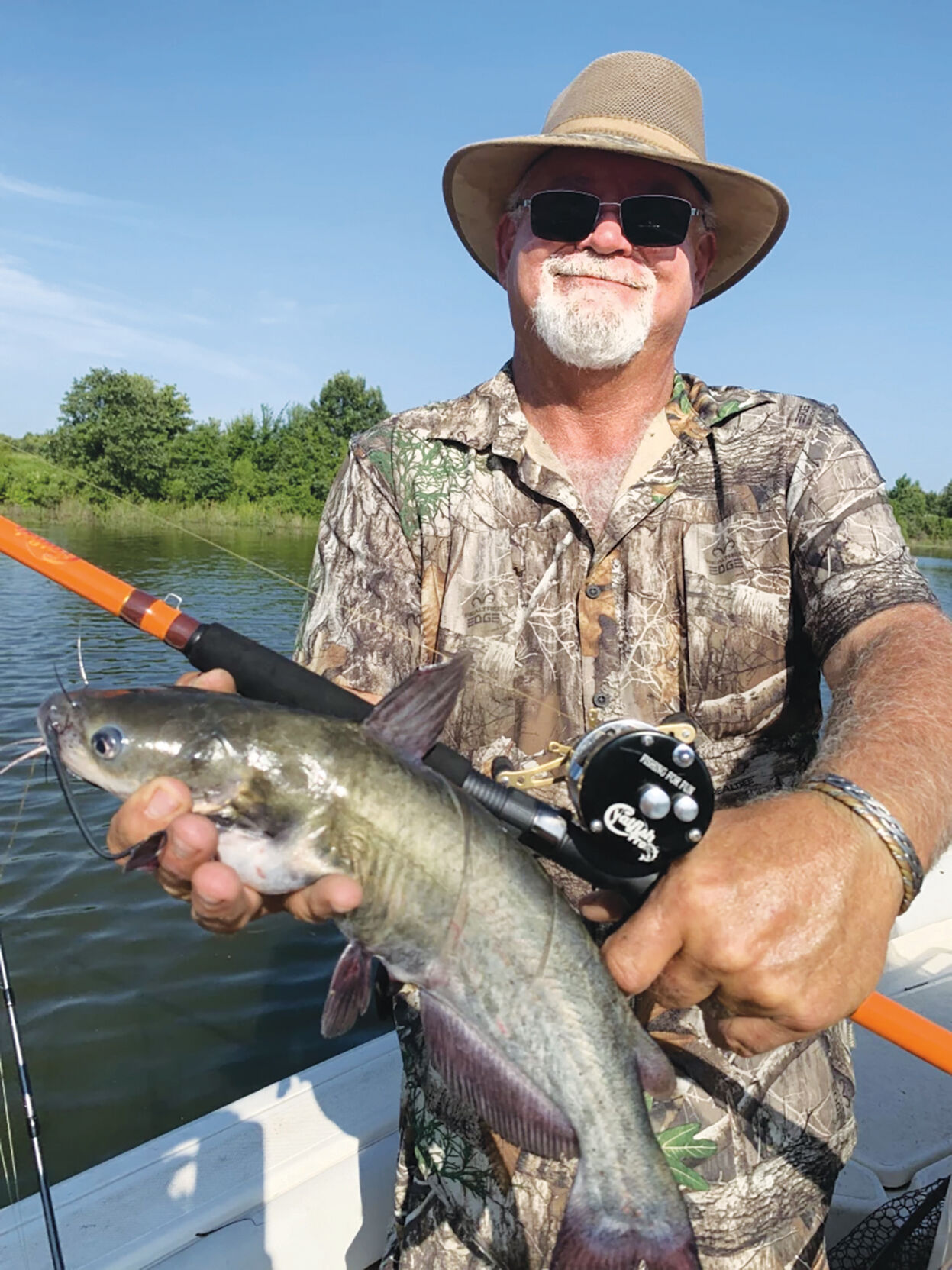Outdoors with Luke Luke fishes for catfish with guide David Hanson at
