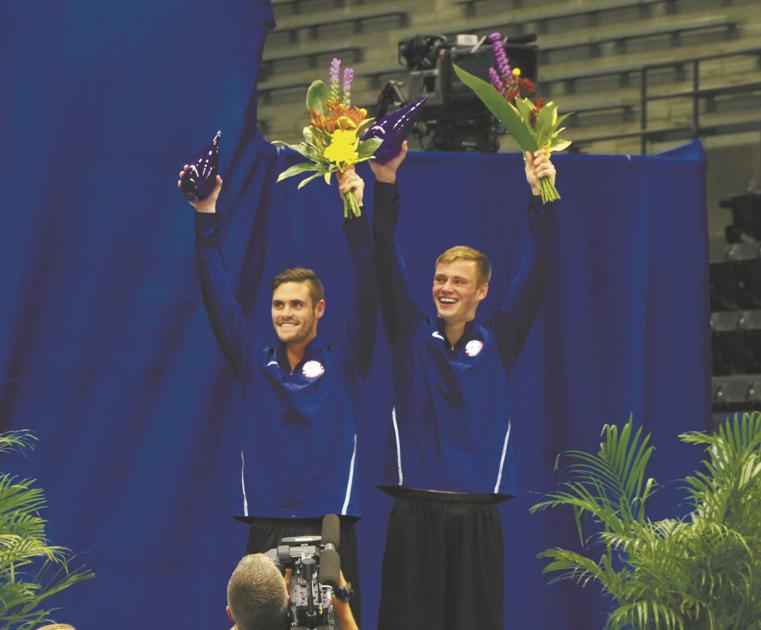 Purdue Diver Boudia Passes On Tradition Guidance To Olympic Teammate Johnson Purdue University Sports Heraldbulletin Com