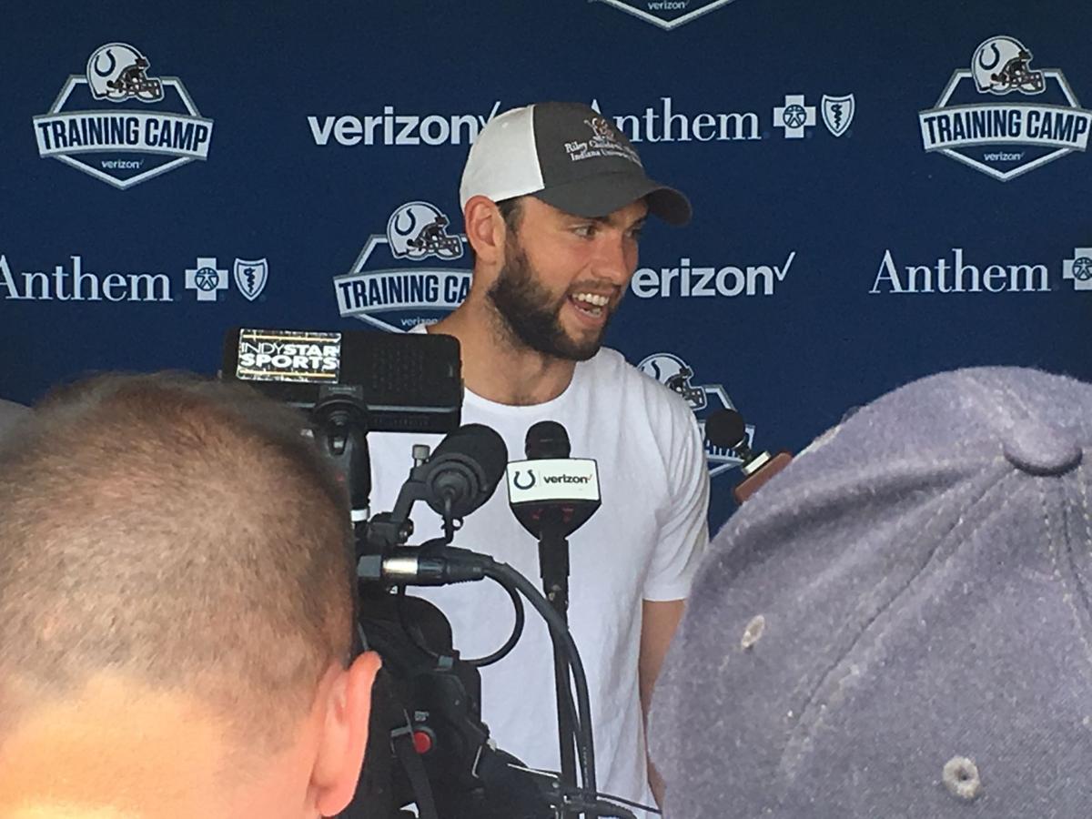 Welcome Back: Colts camp buzzing with Luck's return | Don't Miss This | heraldbulletin.com