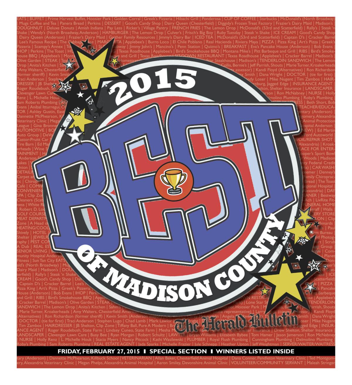 Best of Madison County 2015 Entertainment