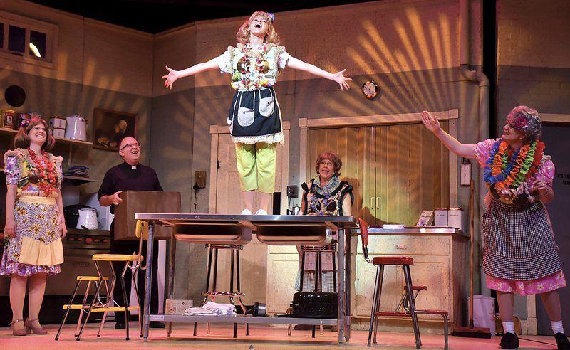 Review Church Basement Ladies Brings Laughs To Beef Boards