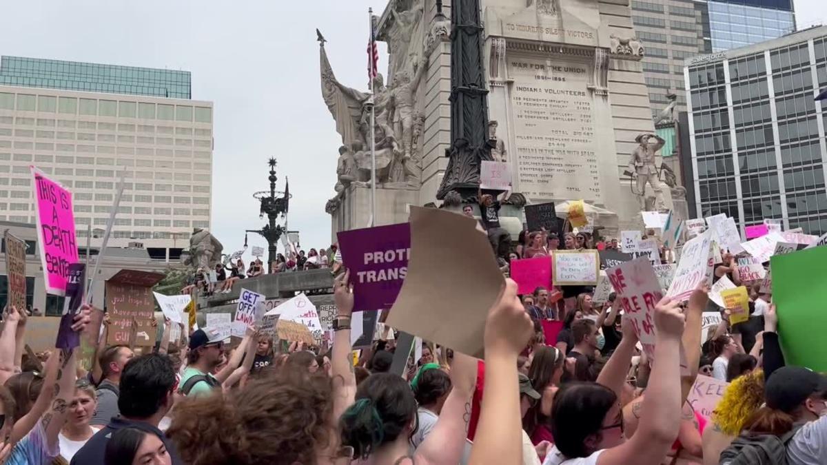 ACLU organizes a rally inside Indiana Statehouse to voice opposition of SB  480 - Ball State Daily