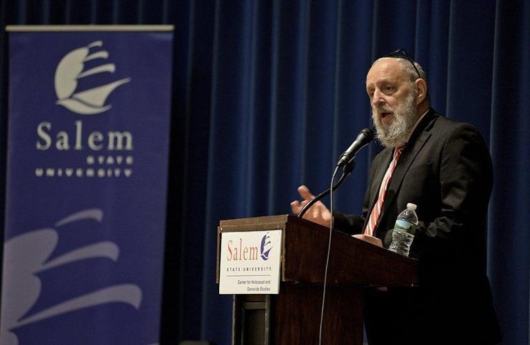 Rabbi recalls childhood at BergenBelsen, playing hide and seek around