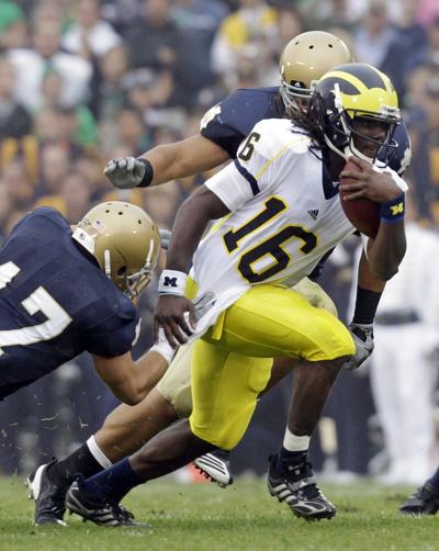 Michigan QB Robinson poses tough test for Indiana | College ...
