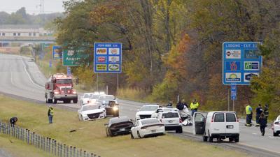 accident heraldbulletin southbound lanes chesterfield diverted exit