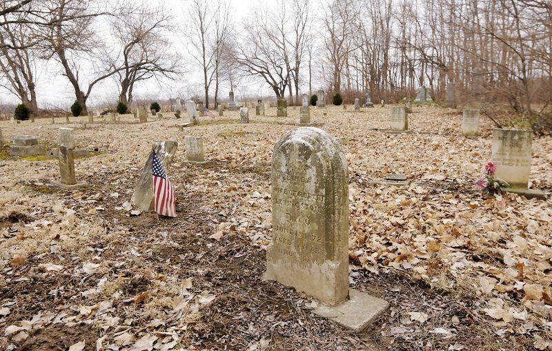 Concealed cemetery in Salem Township was almost entirely forgotten