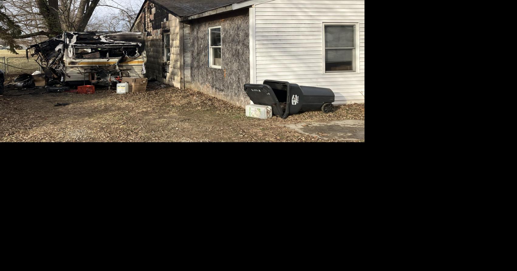 Trailer fire | Local News | heraldbulletin.com