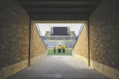 Shaded and Covered Seating at Soldier Field 