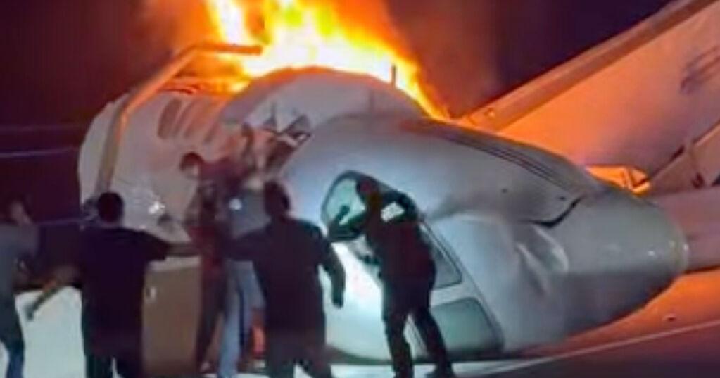 Investigators seek clues in small jet crash that killed 1 in Texas, where bystanders rushed to help