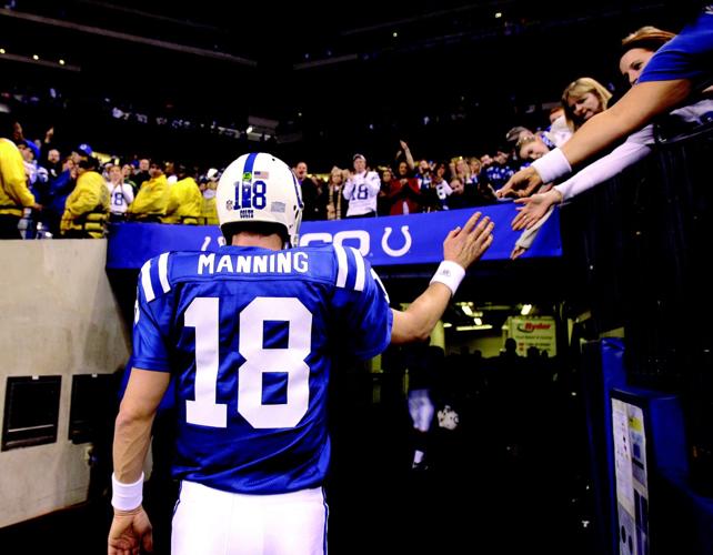 Peyton Manning through the years, Colts