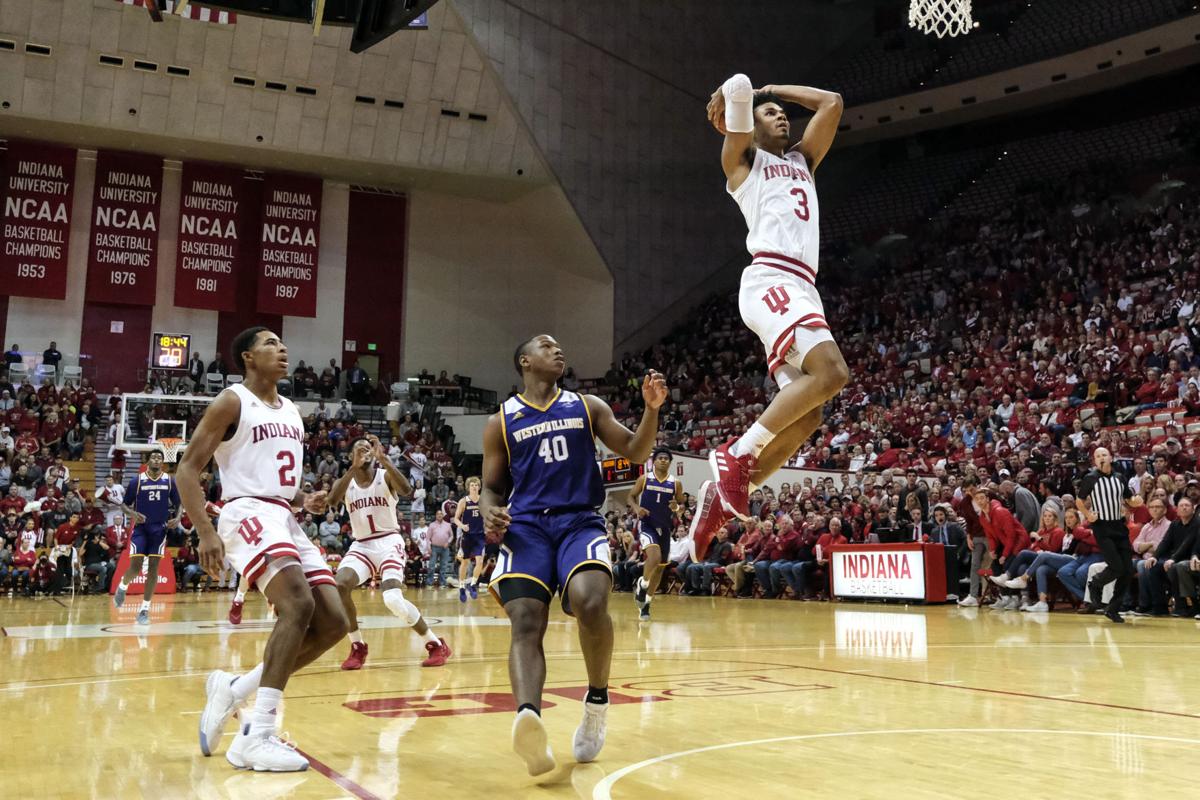Iu Overwhelms W Illinois In Season Opener Sports