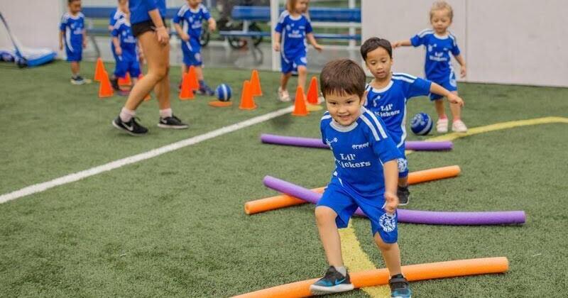 Off the Wall Sports brings its Lil’ Kickers program to Lebanon