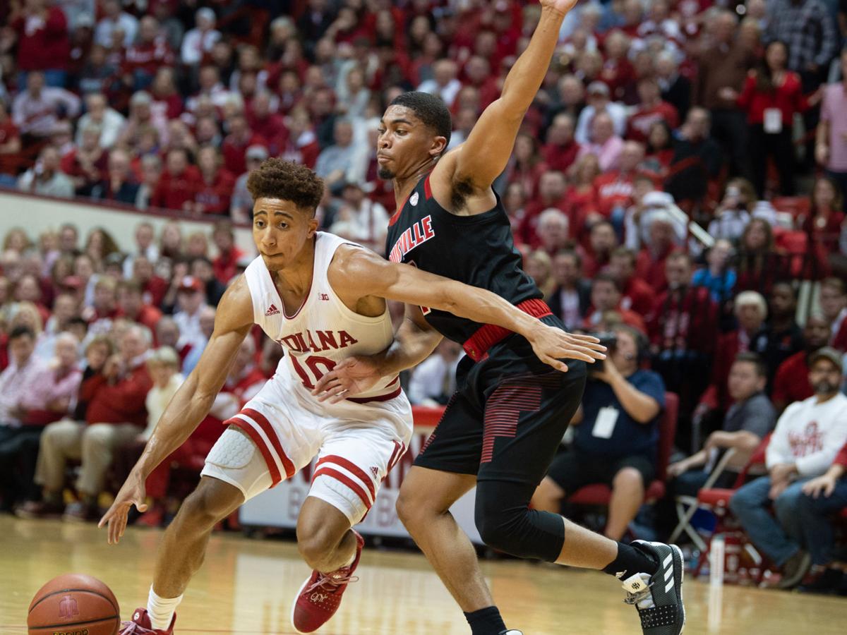 Phinisee Langford Lead Iu Over Louisville Indiana University