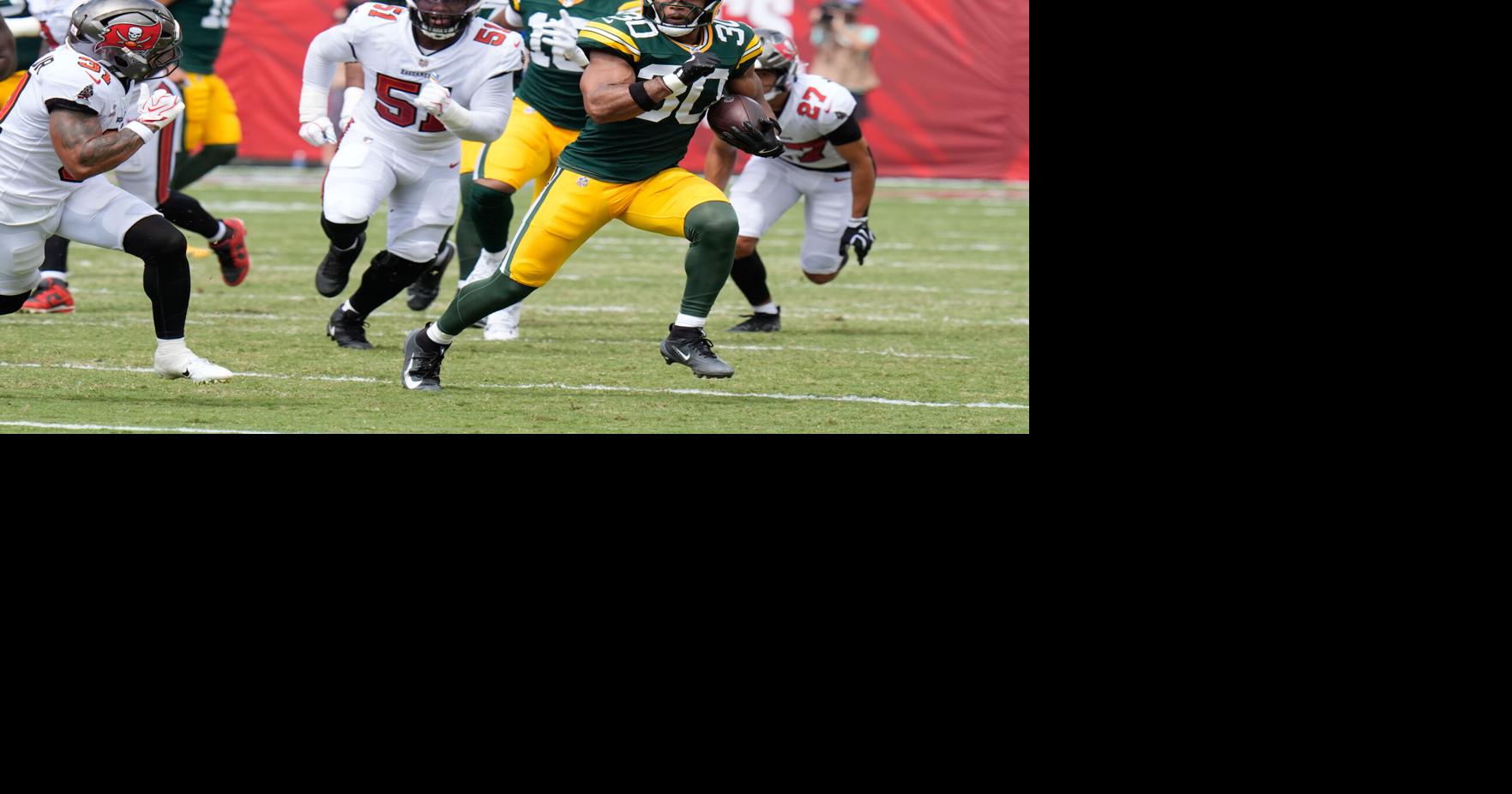 Packers place running back Chris Brooks on injured reserve due to ankle ...