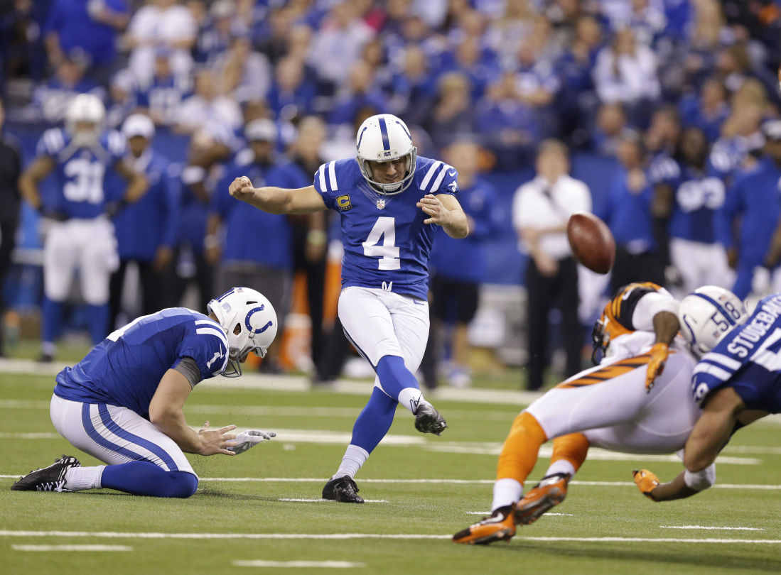 Record-breaking kicker Adam Vinatieri set to retire after 24-year career –  Indianapolis Business Journal