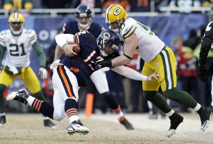 Photo: Packers Shields sacks Bears Cutler in Chicago