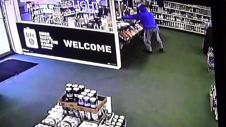 Police searching for suspect in liquor store robbery | Local News ...