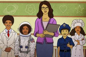 Astronaut one day, artist the next: How to help children explore the world of careers