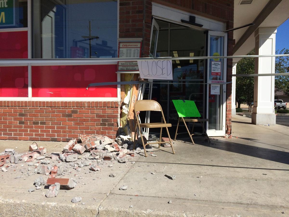 car crash closes cvs for repairs news