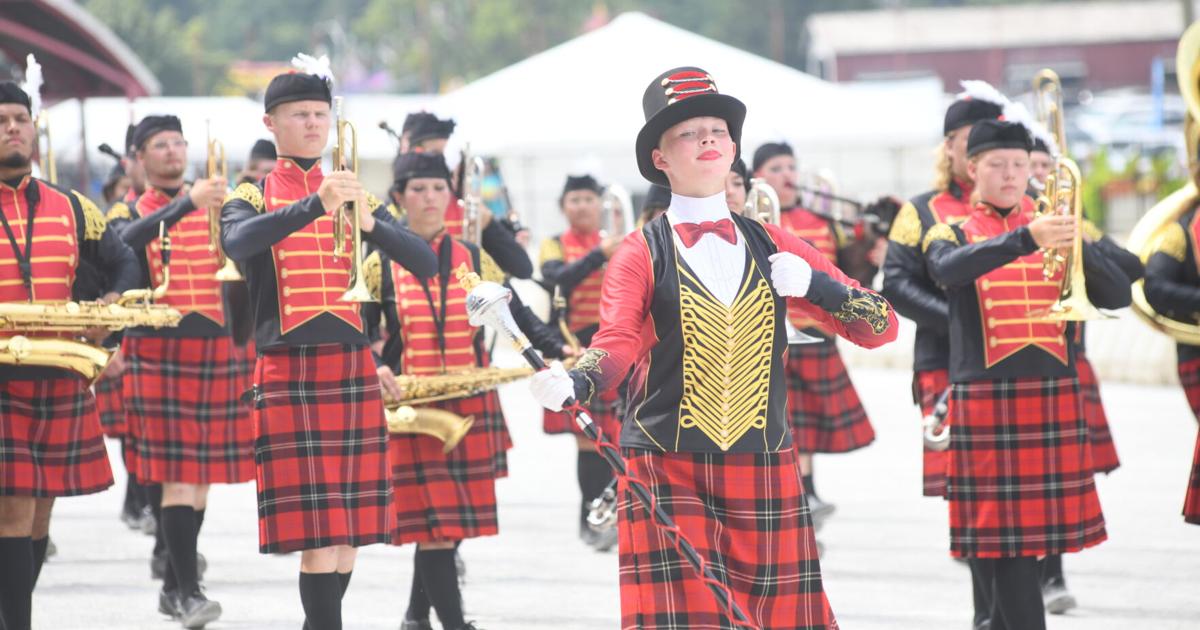 Anderson Marching Highlanders prelims Indiana State Fair Band Day