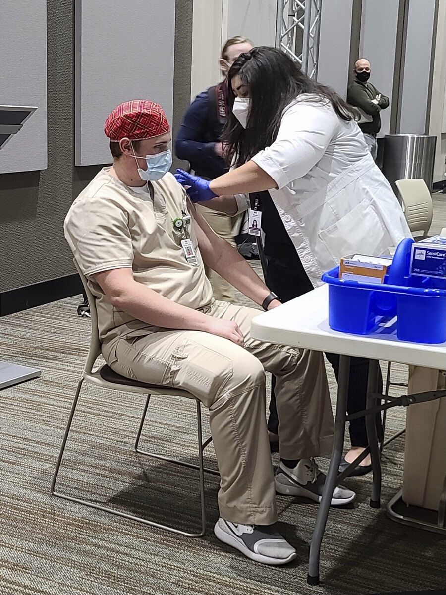 Local healthcare workers to begin receiving vaccine Friday - Vimarsana News