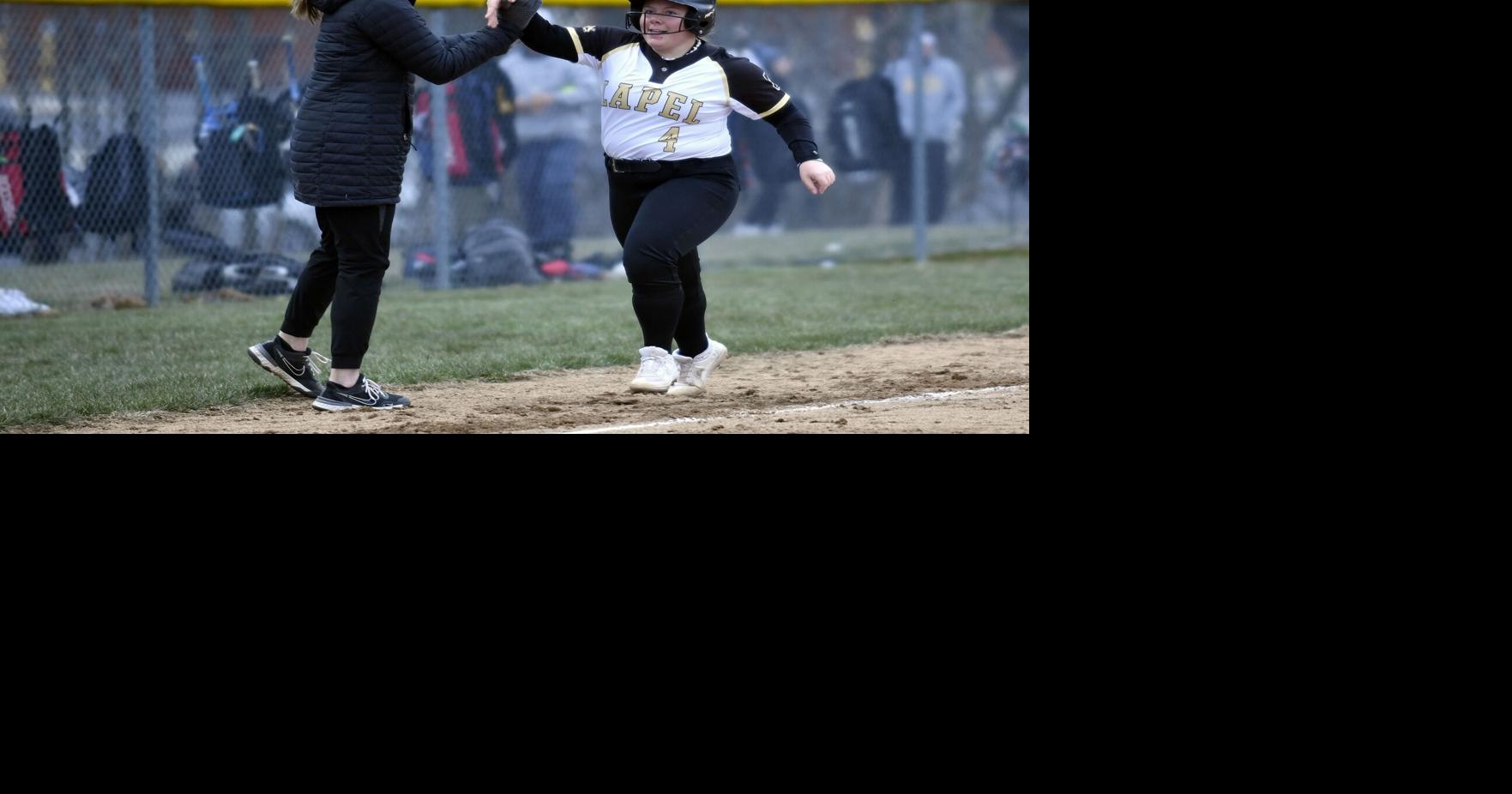 Lapel softball season opener vs. Heritage Christian
