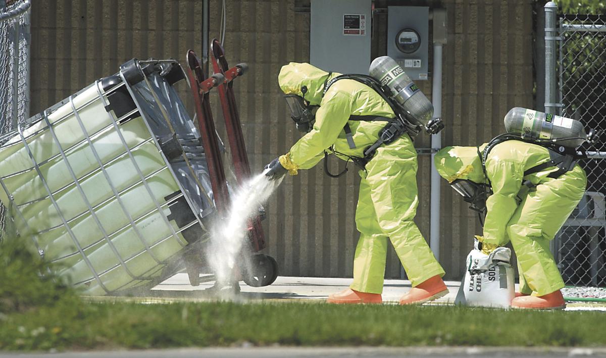 Hydrochloric acid spill cleared near Pendleton Local News