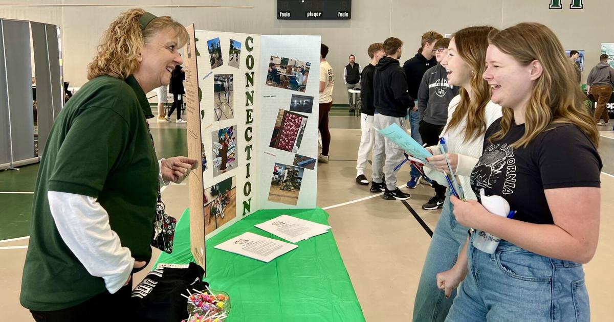 Job fair reminds Pendleton Heights students of vocational possibilities