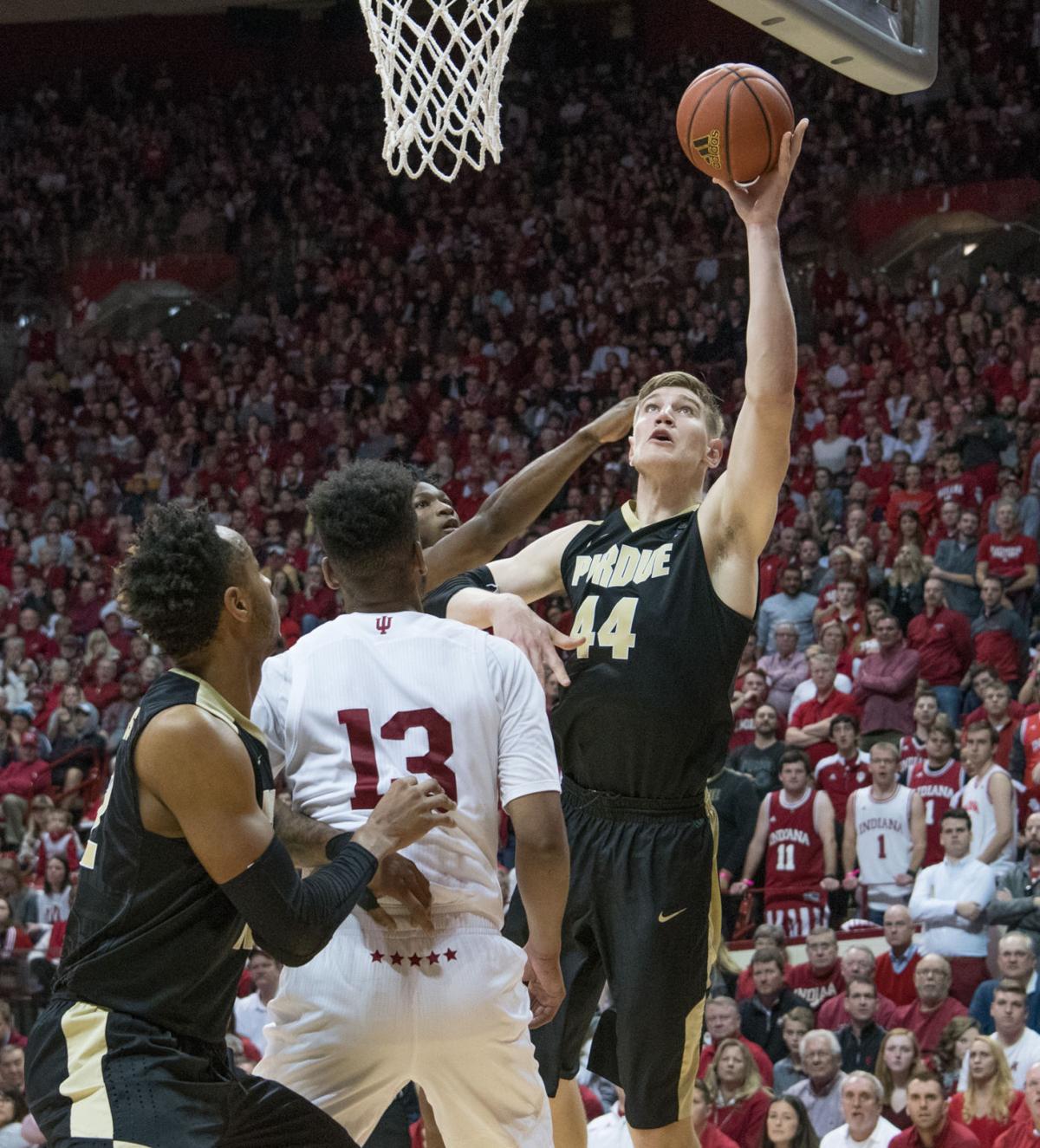 Haas Is Too Much For Iu To Handle Inside In 74 67 Purdue Win