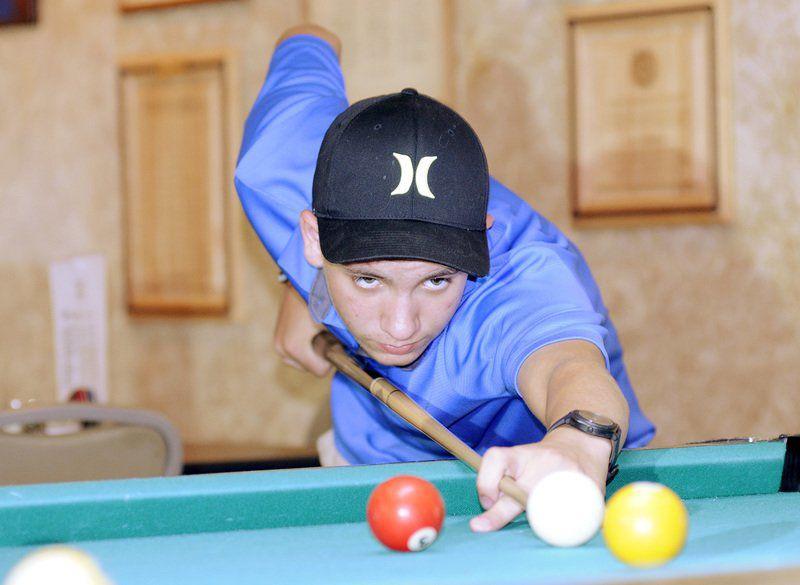 Daleville Billiards Player Makes His Mark Early Mad Life Heraldbulletin Com - How To Mark Out A Pool Table Daleville Billiards Player Makes His Mark Early Mad Life Heraldbulletin Com - How To Mark Out A Pool Table