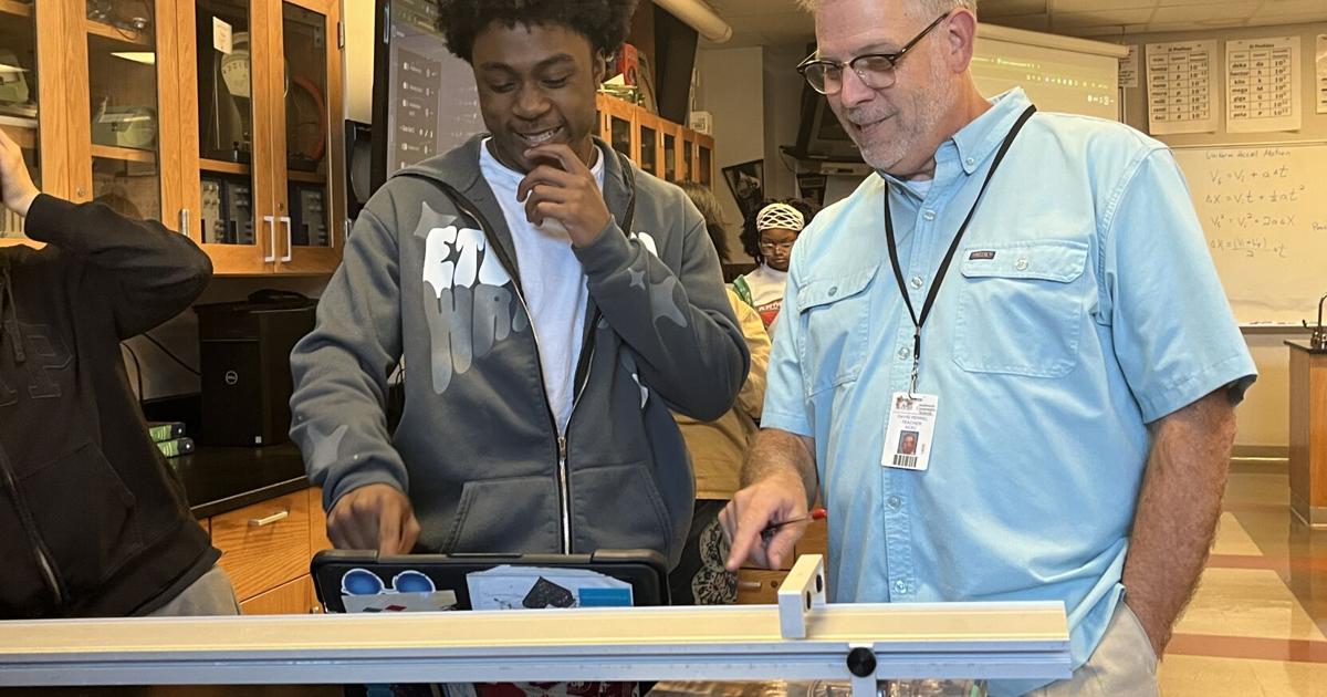 Educator profile: David Perrel helps AHS earn Early College High School, STEM endorsements