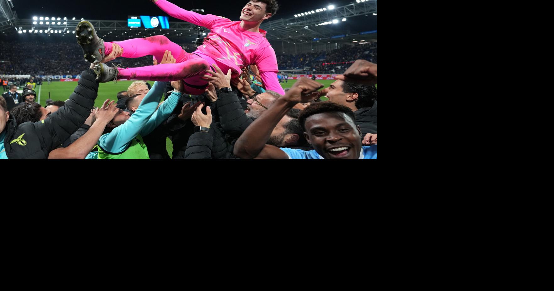 Motta saves 4 penalties in shootout win over Atalanta as Lazio reaches Italian Cup final