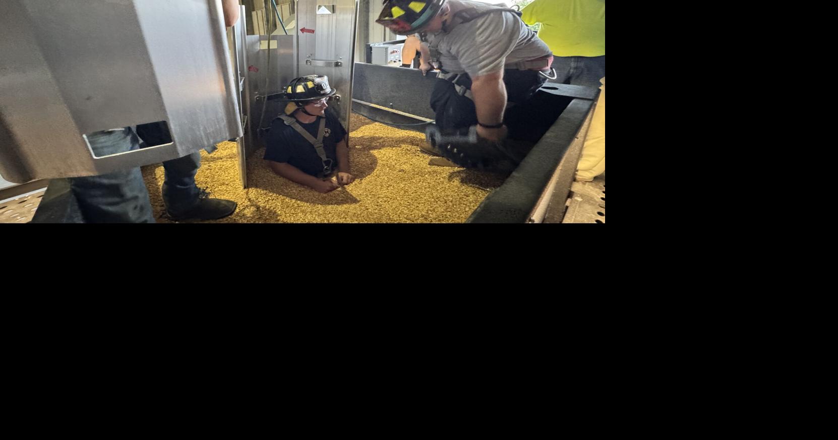 Edgewood firefighters get grain bin rescue equipment, training | News ...