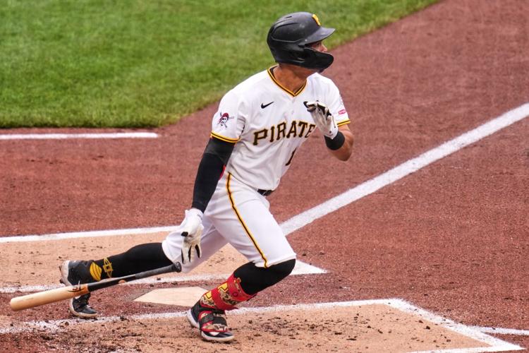 Endy Rodriguez drives in a pair of runs in his return to the majors ...