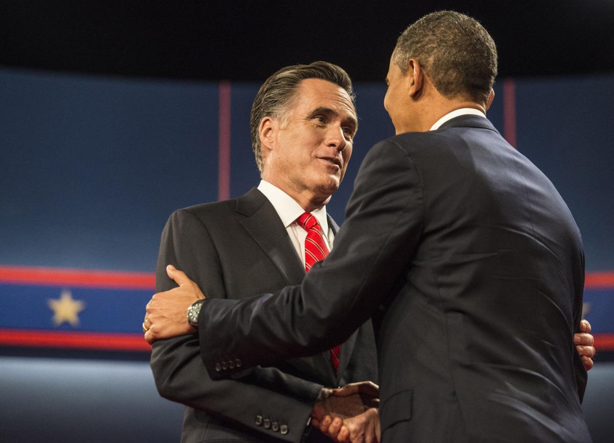 Aggressive Romney Puts Obama On Defensive In First Debate Heraldbulletin Com