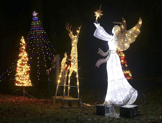 New holiday tradition lights up at Mounds State Park Local News