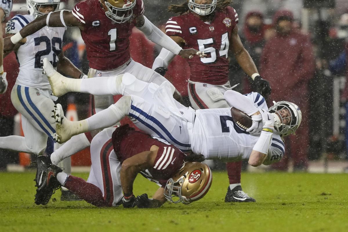 What the 49ers are saying after dropping their rain-soaked season