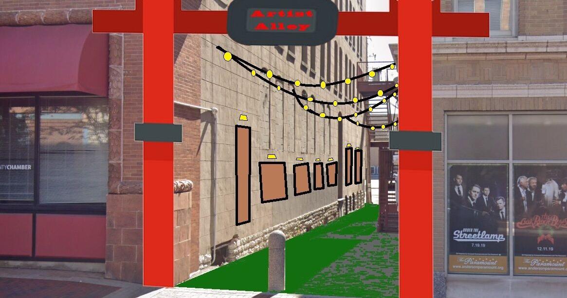 Local organization gives hopes to lighten downtown alleyway with art - Vimarsana News