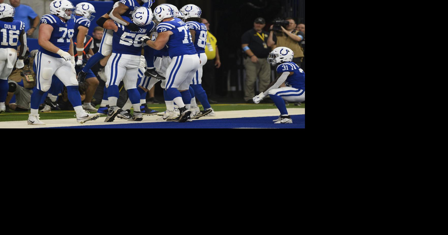 Colts Notebook: Offensive line solidifying physical identity | Colts ...
