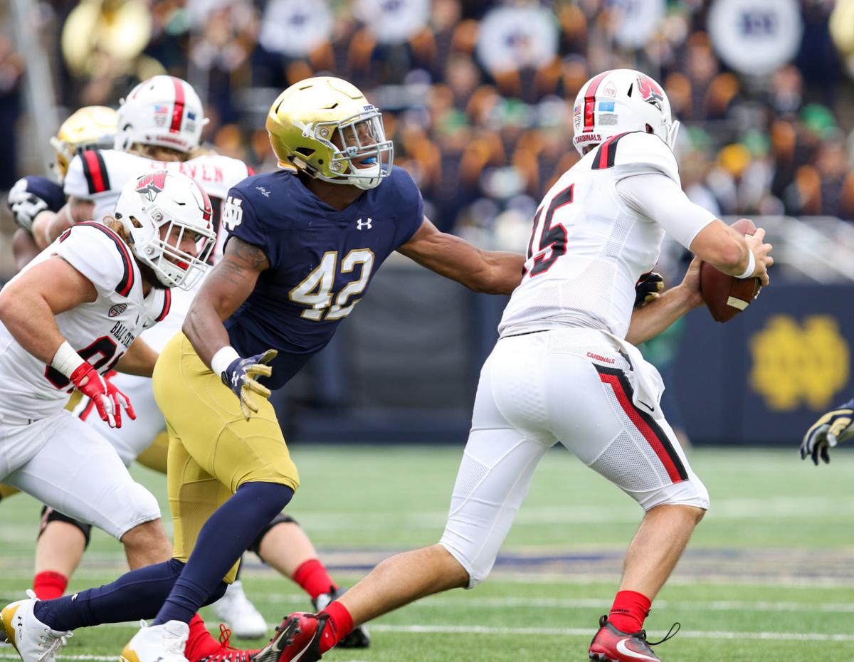 Notre Dame Avoids Upset Defeats Ball State Sports Heraldbulletin Com