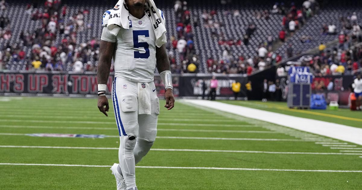 Bench Qb Reports: Colts set to bench QB Richardson | Colts | heraldbulletin.com
