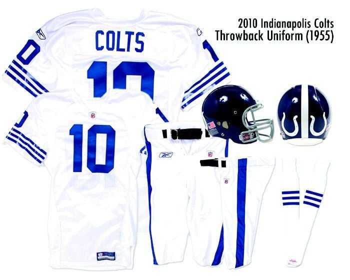 Colts to wear throwbacks against 49ers 