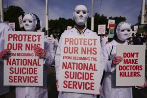 UK lawmakers back bill to allow terminally ill adults to end their lives