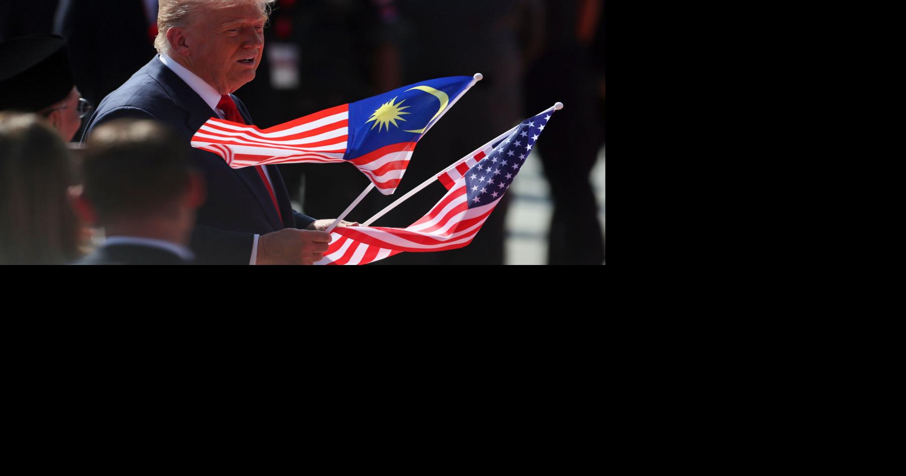 Trump's tour of Asia in photos